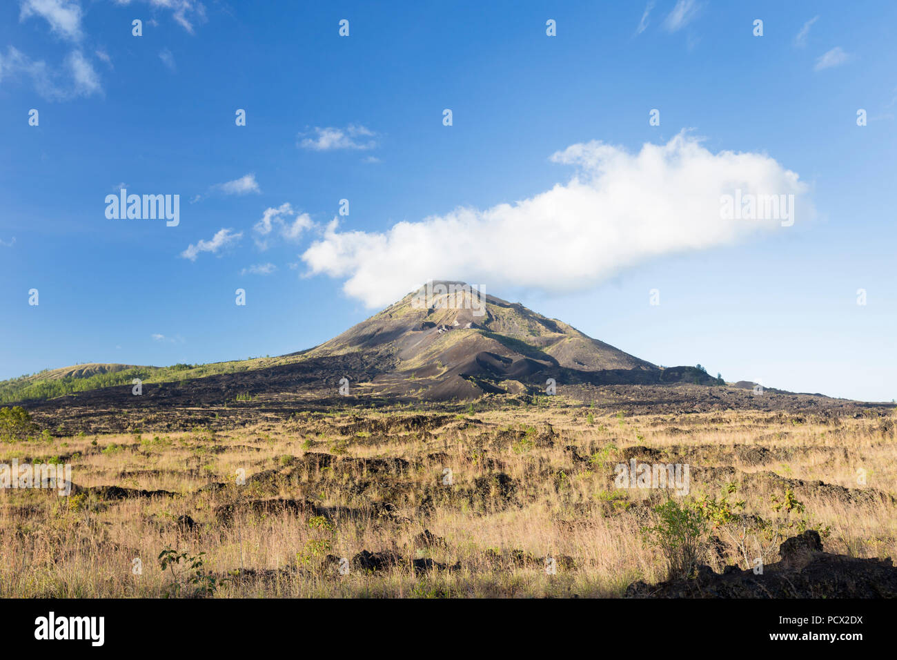 Gunung Batur volcano, Bali, Indonésie Banque D'Images