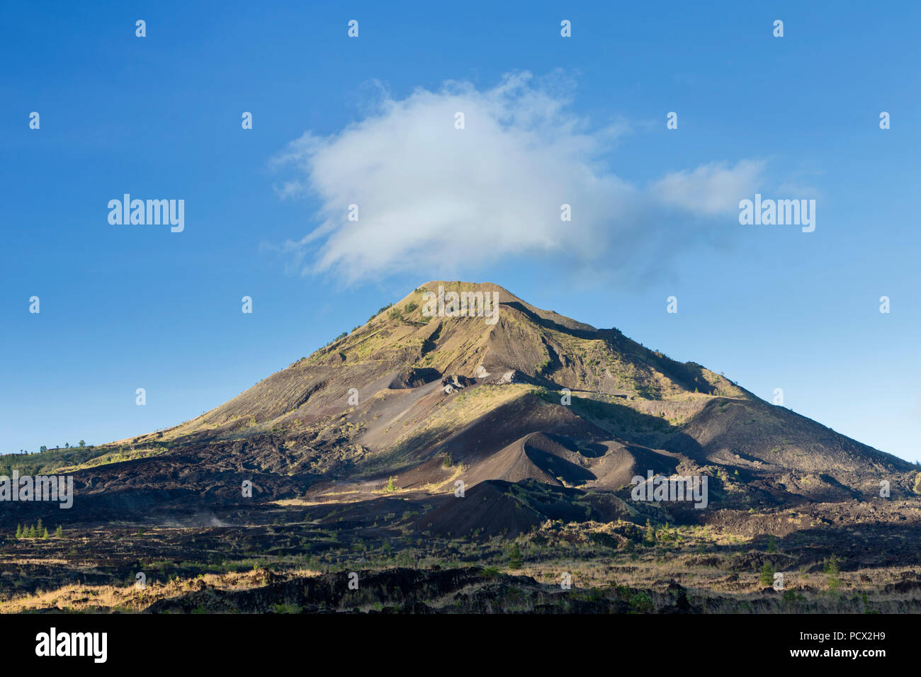 Gunung Batur volcano, Bali, Indonésie Banque D'Images