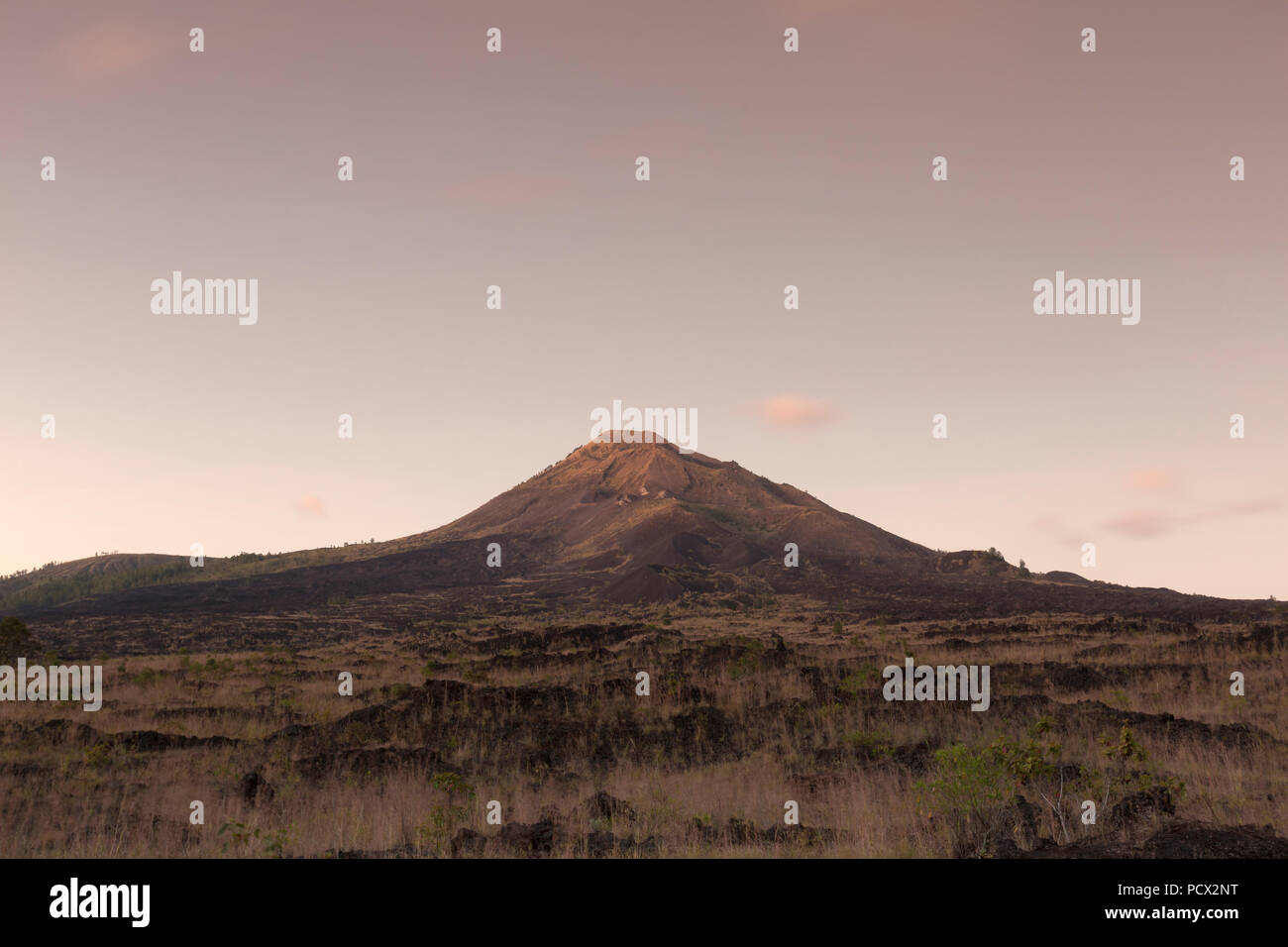 Gunung Batur volcano, Bali, Indonésie Banque D'Images