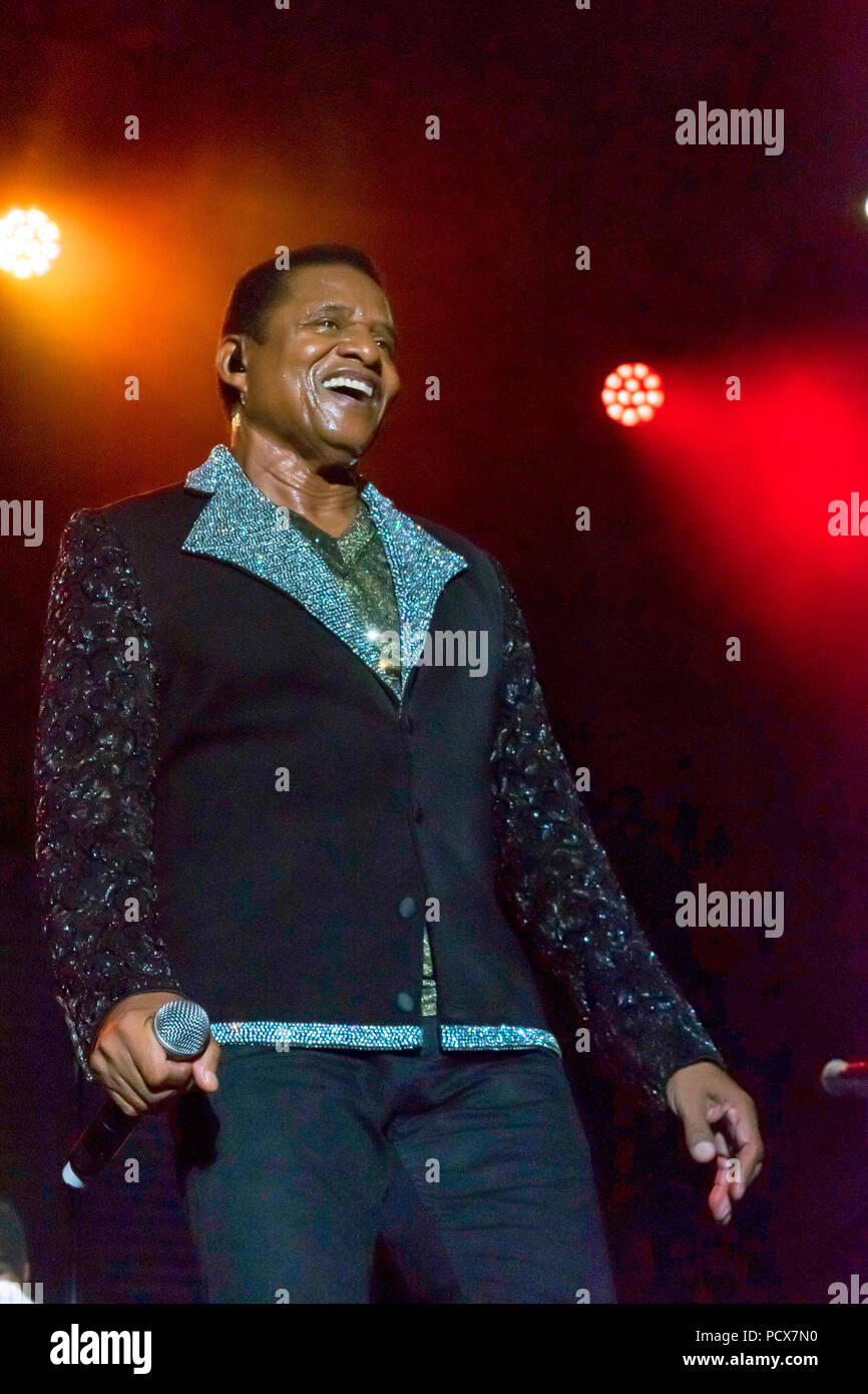 Dun Laoghaire, en Irlande. 3 Août, 2018. Le BeatYard Festival avec Jackson. Avec : Jackie Jackson Crédit : Fabrice Jolivet/Alamy Live News Banque D'Images