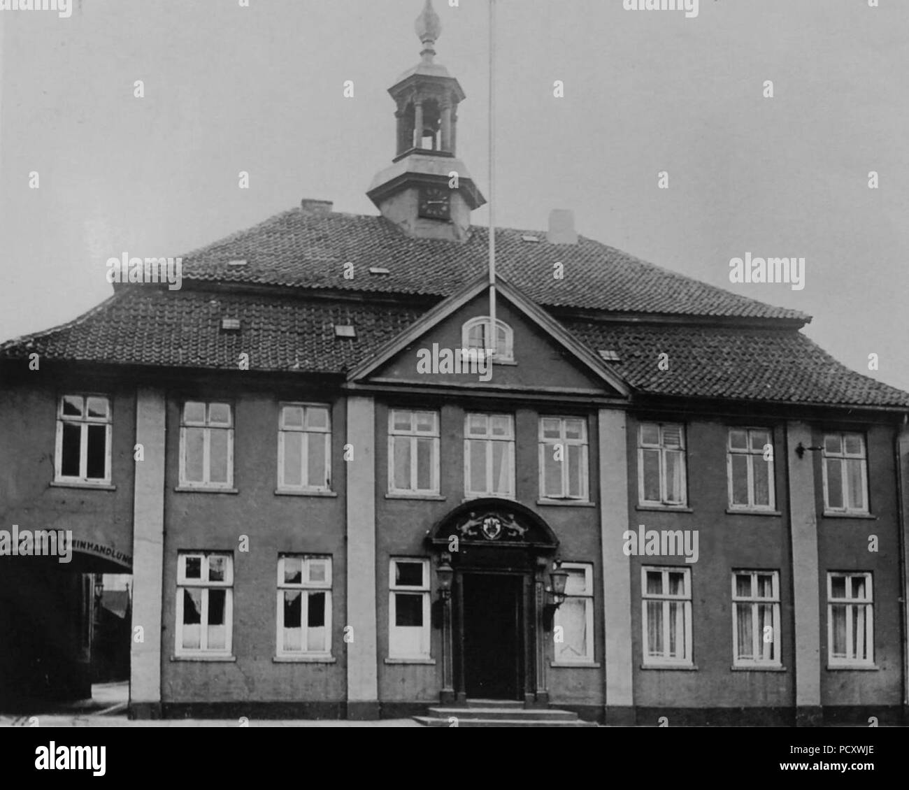 Harburger Altes Rathaus von 1733 - um 1890. Banque D'Images