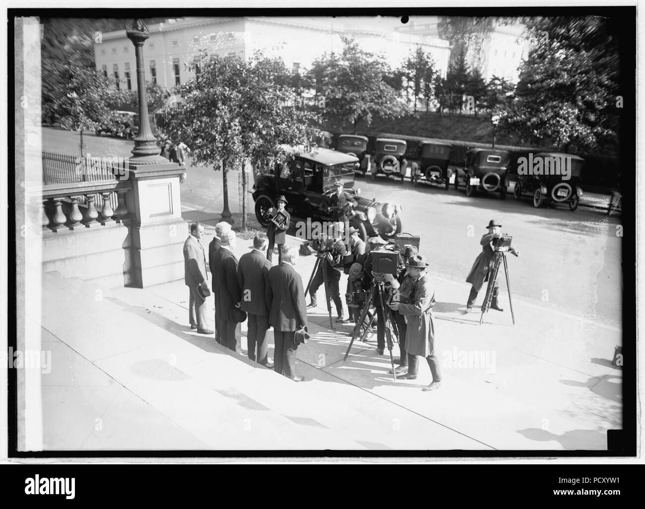 Am. délégués de désarmement Conf., 10-12-21 Banque D'Images