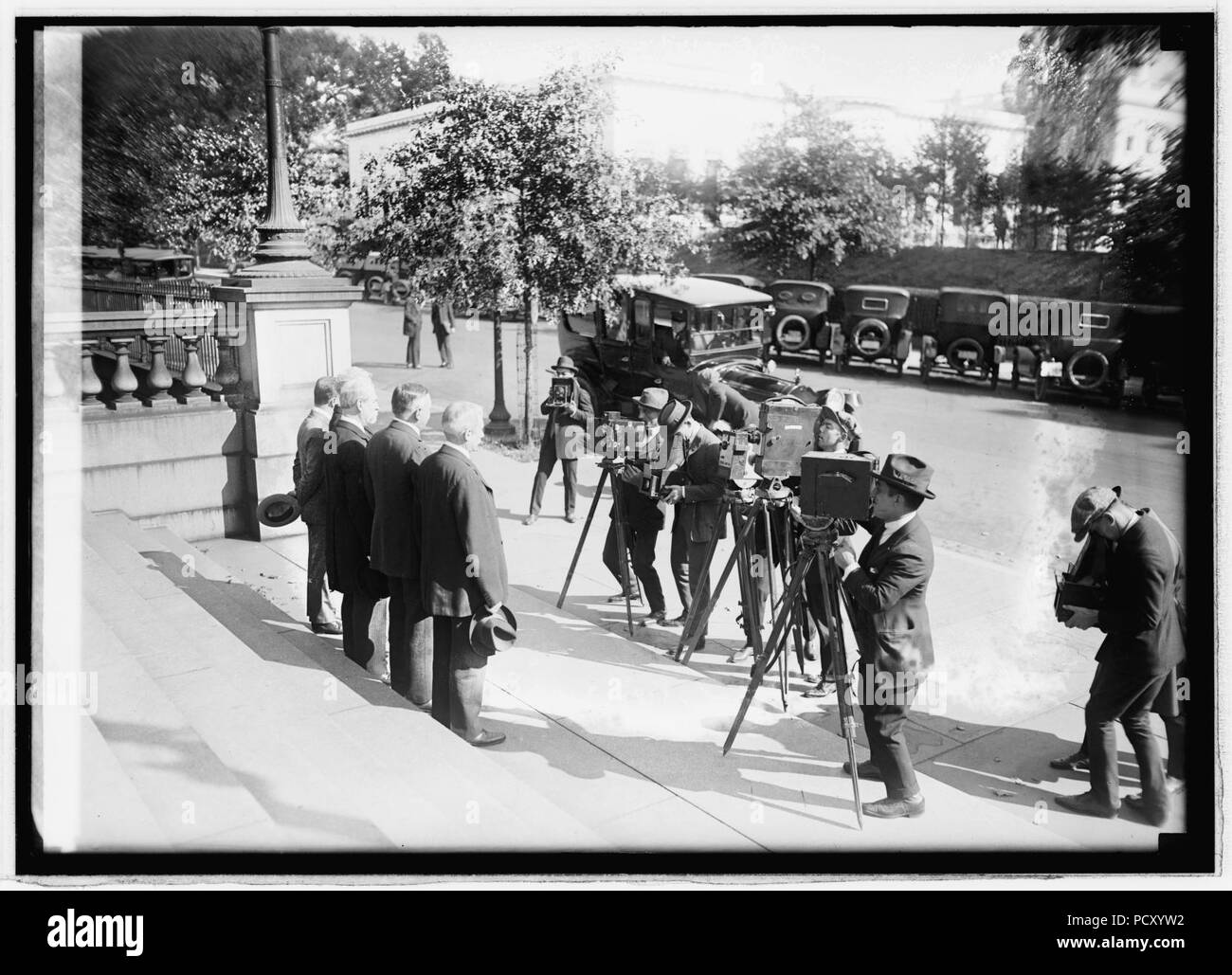 Am. délégués de désarmement Conf., 10-12-21 Banque D'Images