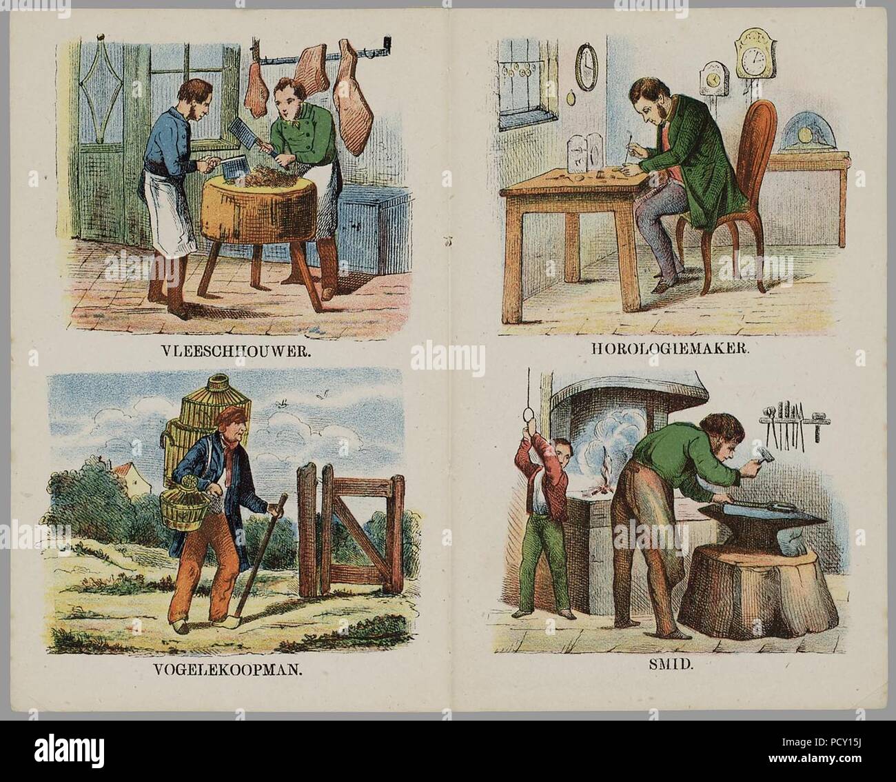 En Ambachten - bedrijven voor de jeugd - meteo contactez-PPN 03665874X - Image 5. Banque D'Images