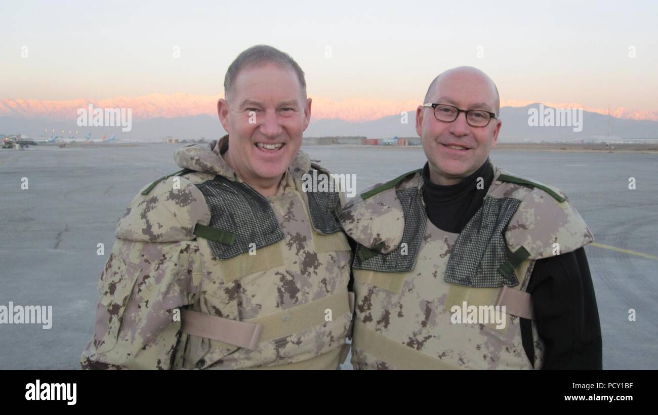 L'ambassadeur Jacobson en Afghanistan 12 21 09 à 12 27 09 Banque D'Images