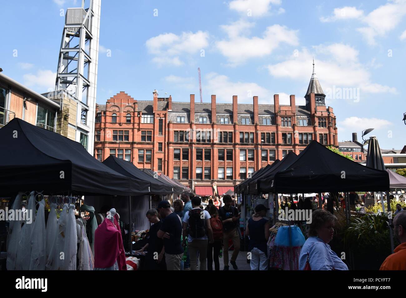 Manchester Street Market, Mai 2018 Banque D'Images