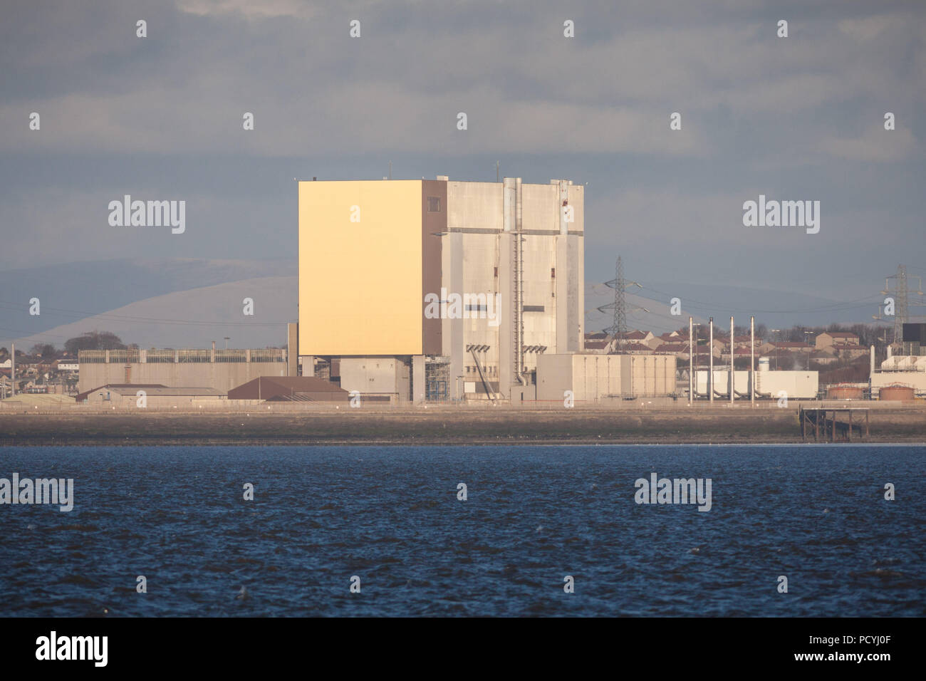 Un (1) Heysham centrale nucléaire à Lancashire Banque D'Images