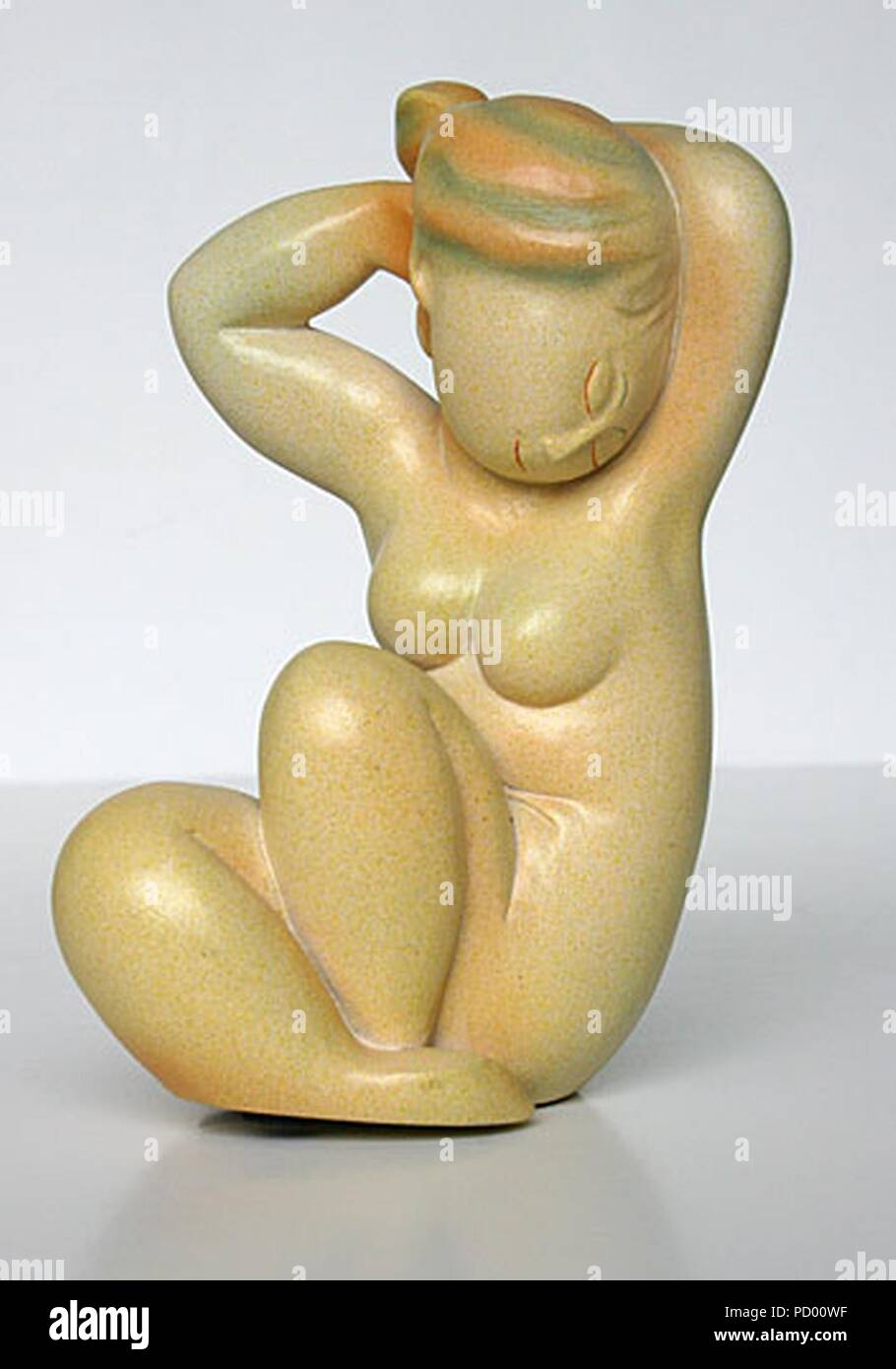 Amedeo Modigliani Kariatida (1912) la sculpture. Banque D'Images