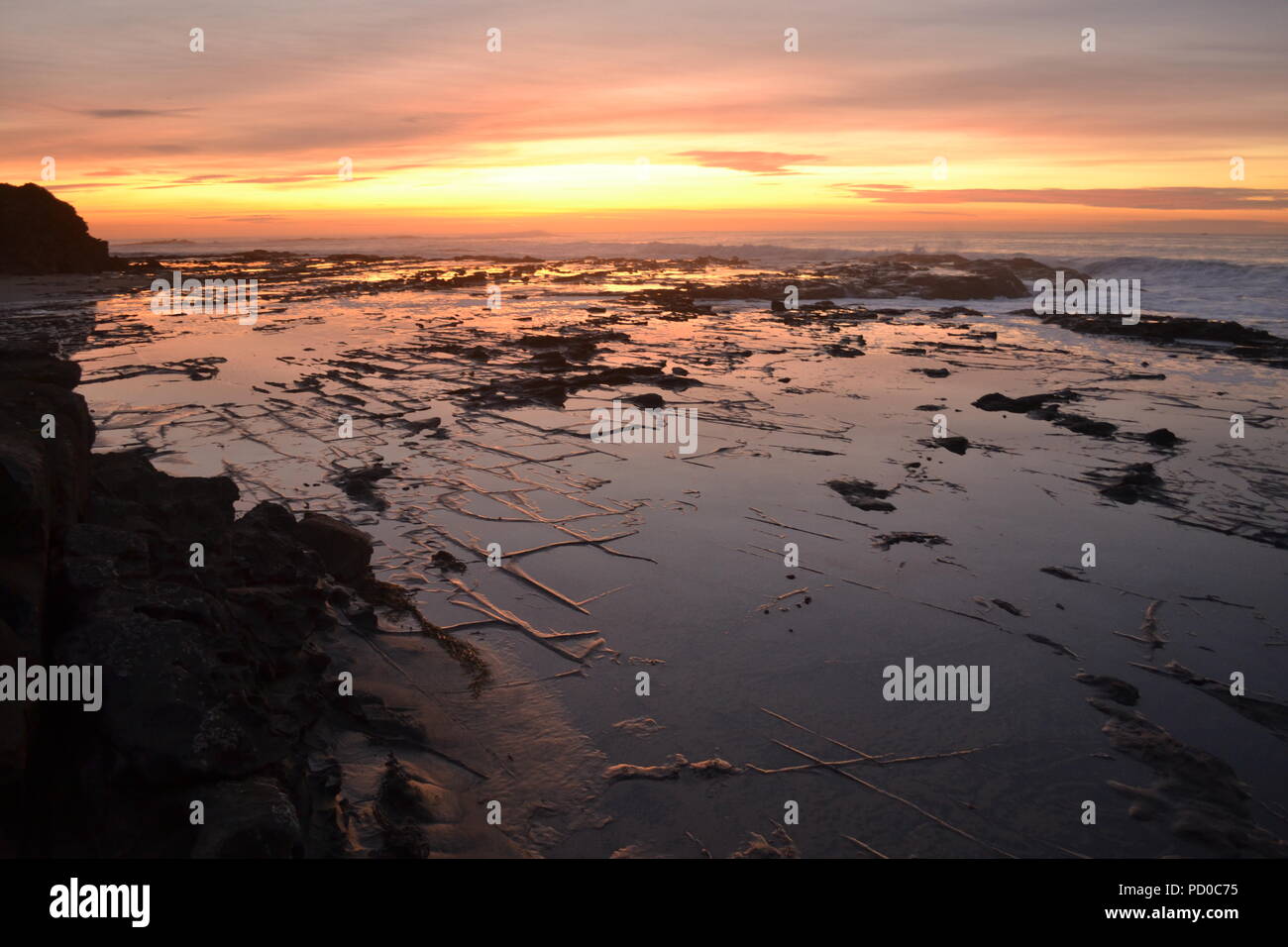 Photos de Sunrise, Apollo Bay Victoria. Banque D'Images