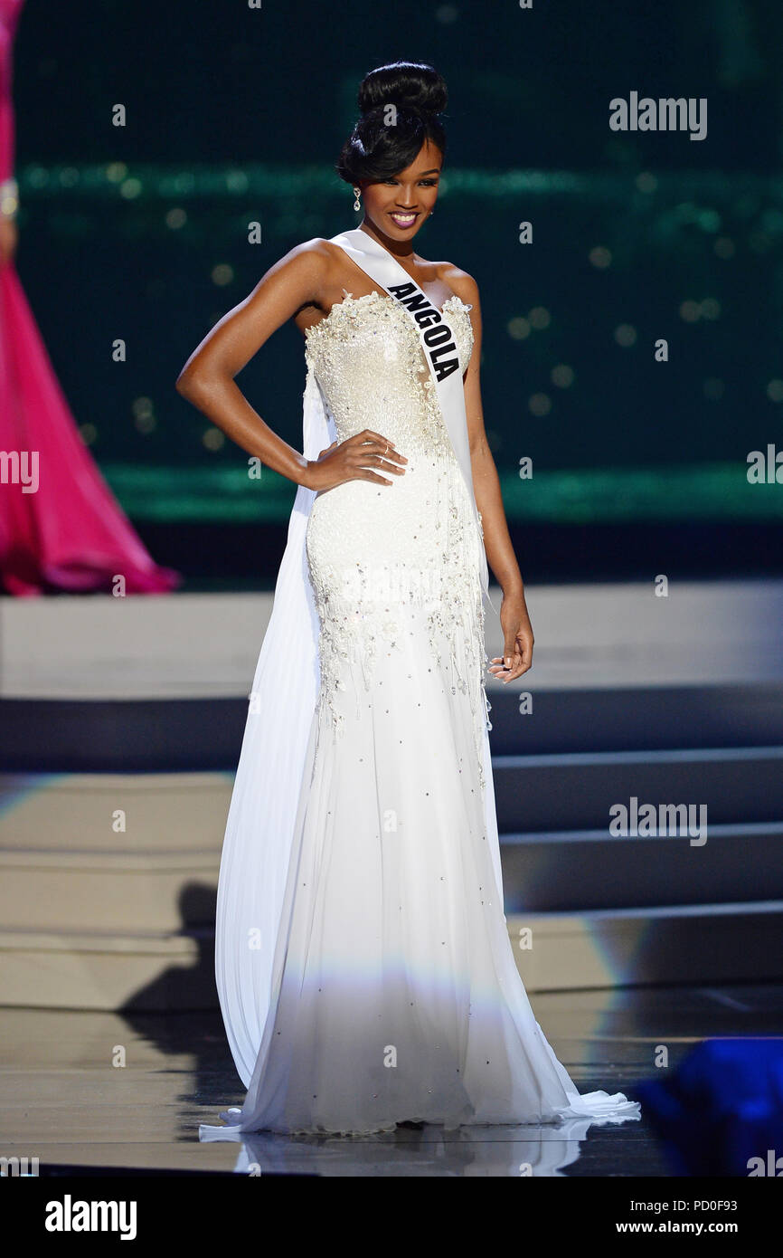 MIAMI, FLORIDE - le 21 janvier : Miss Angola Zuleica Wilson participe à la 63e Congrès annuel de la compétition préliminaire de Miss Univers et Costume National Show, qui a lieu à la U.S. Bank Arena au siècle de l'Université internationale de la Floride le 21 janvier 2015 à Miami, en Floride. Personnes : Miss Angola Zuleica Wilson Banque D'Images