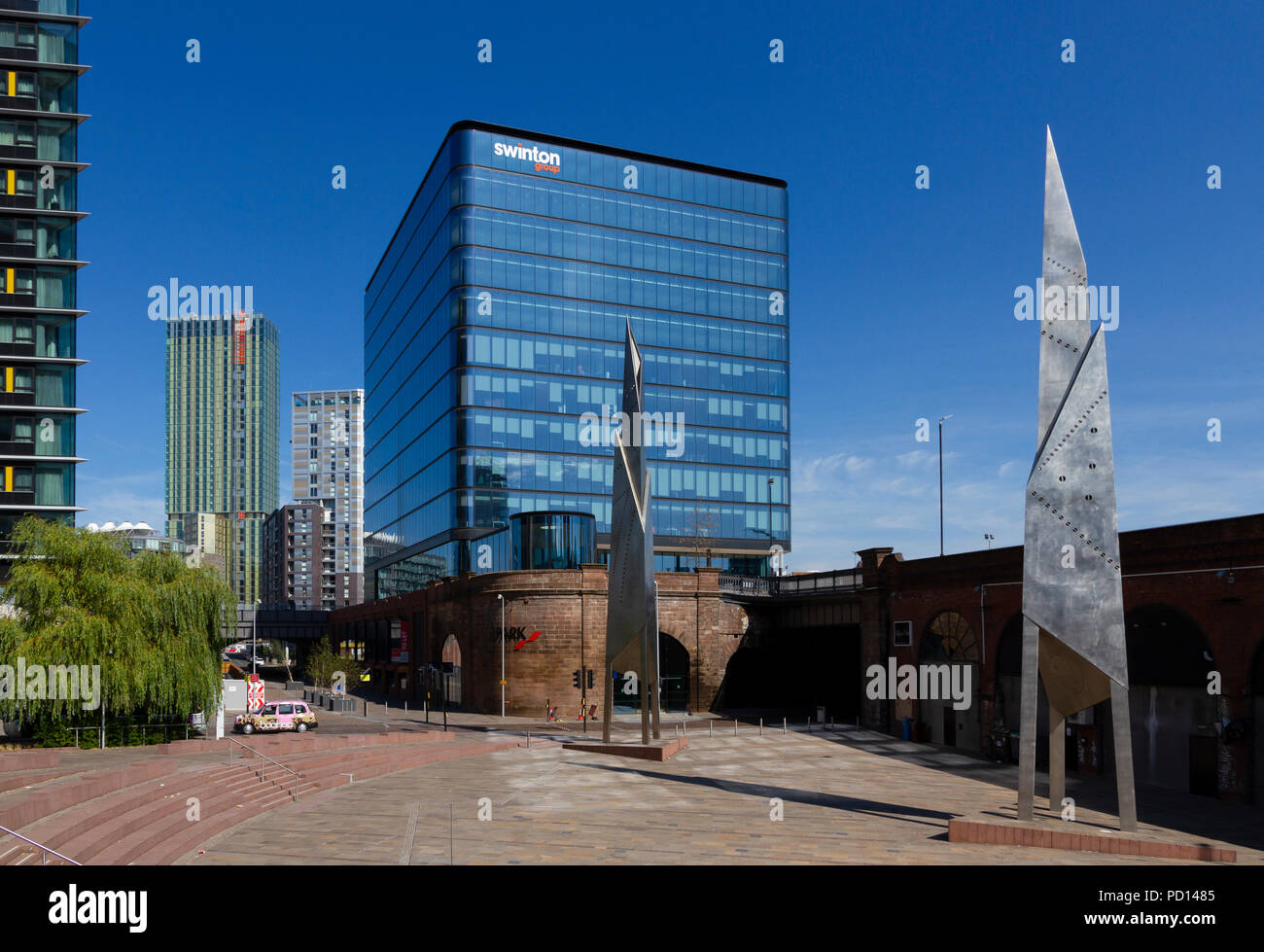 Remblai 101 Immeuble de bureaux, Accueil à Swinton Insurance Group, à Manchester, en Angleterre. Banque D'Images