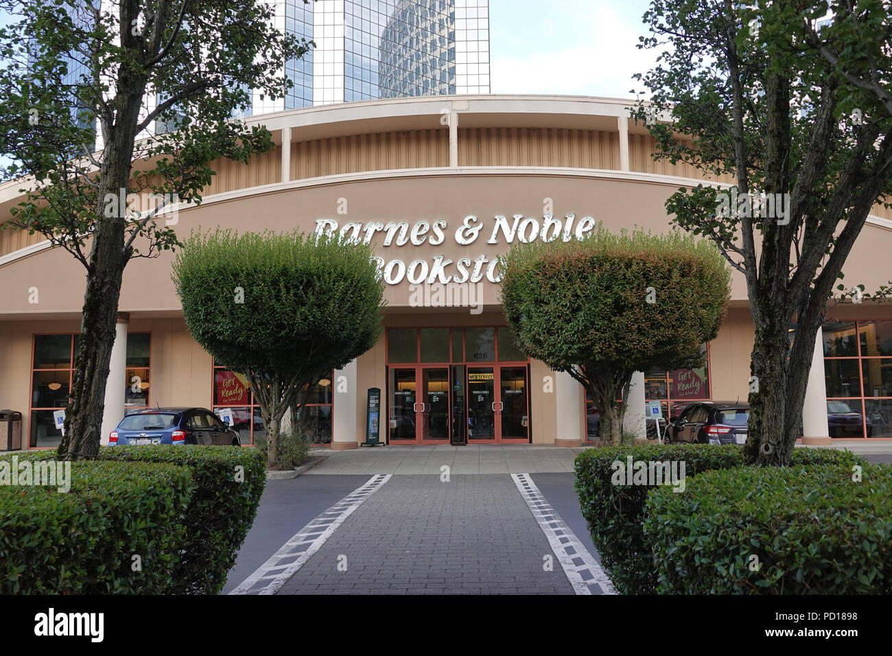 Barnes & Noble book store au centre-ville de Bellevue, WA, USA. Août 2018 Banque D'Images