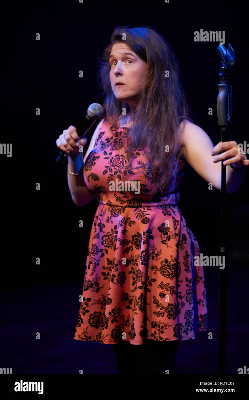 Edinburgh, Royaume-Uni. 4 août 2018. Edinburgh Pleasance Newcomer Comédie 2018 Gala Crédit : Andrew Eaton/Alamy Live News. Banque D'Images