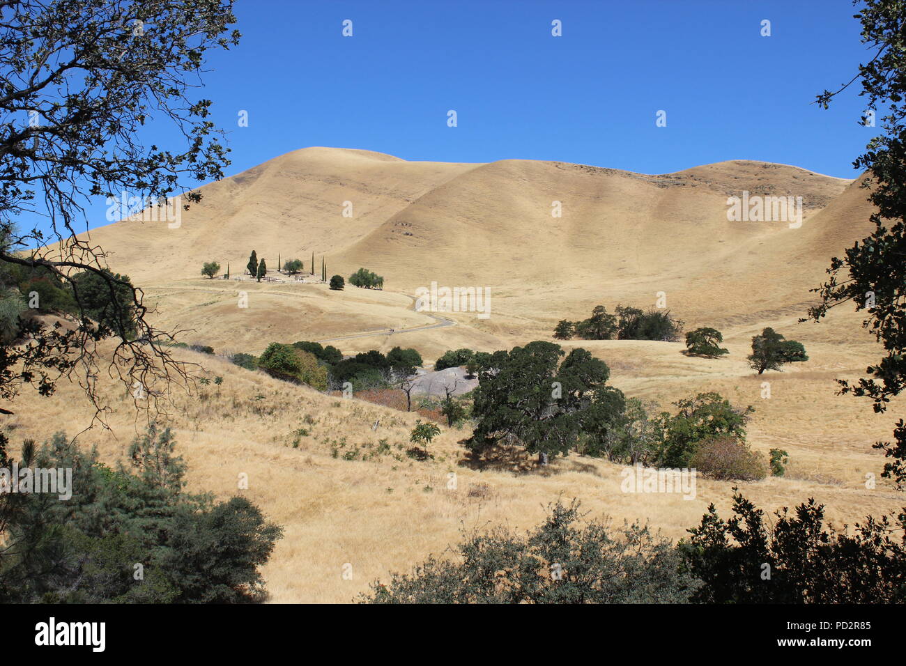 Black Diamond Mines Regional Preserve et Antioch, Californie Banque D'Images