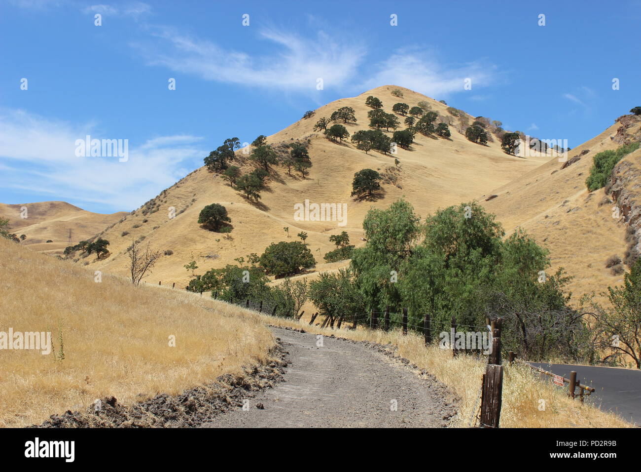 Black Diamond Mines Regional Preserve et Antioch, Californie Banque D'Images