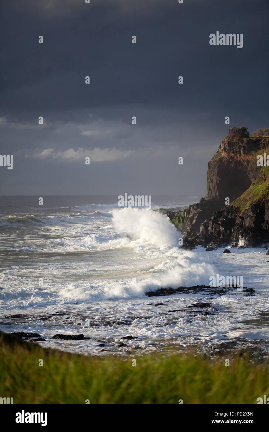 La plage de Boulders Headlands Banque D'Images