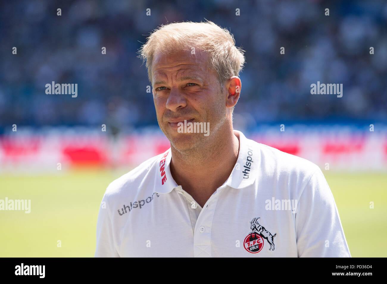 Coach Markus ANFANG (K) avant le match, la mi-temps, le football 2. Bundesliga, 1. Journée, VfL Bochum (BO) - 1.FC Cologne (K) 0 : 2, le 04.08.2018 à Bochum/Allemagne. ¬ | conditions dans le monde entier Banque D'Images