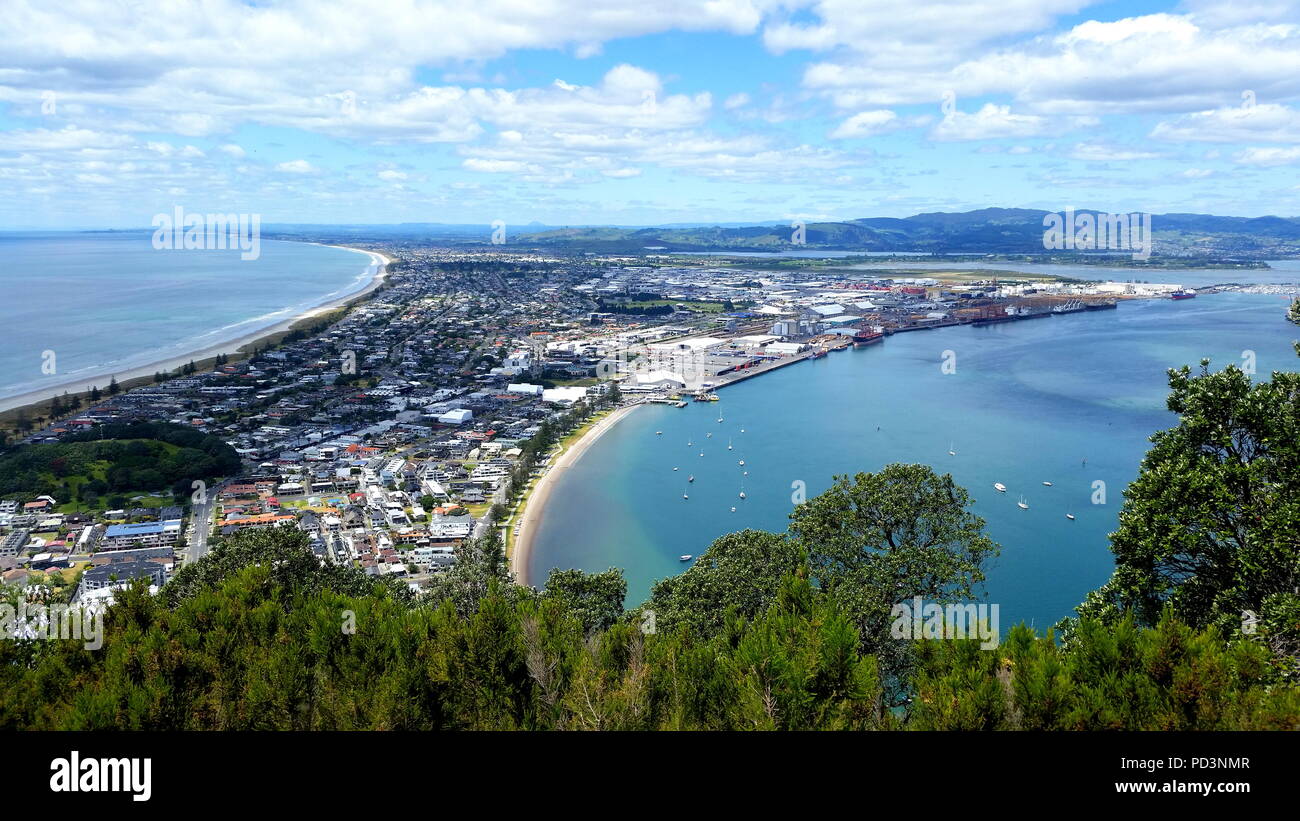 - Mount Maunganui Tauranga Banque D'Images