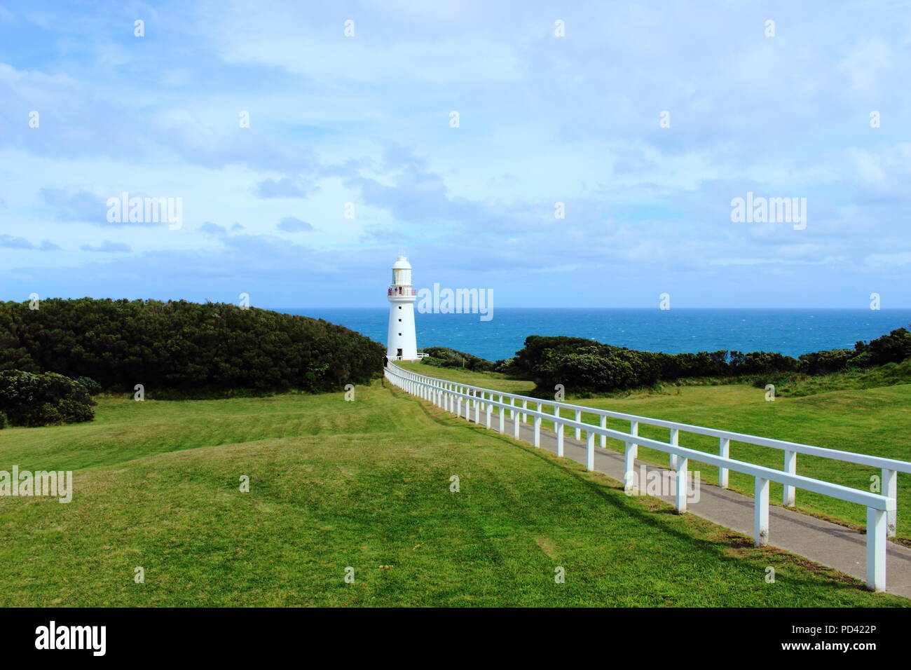 Phare Phare à Cape Otway Banque D'Images