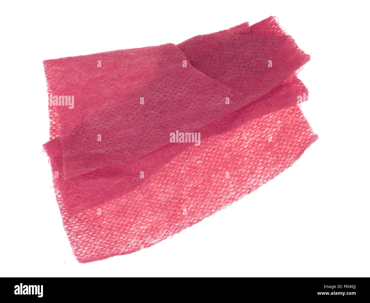 Tissu couleur catcher après le lavage des vêtements, empêche les dommages. run couleur colorant Banque D'Images