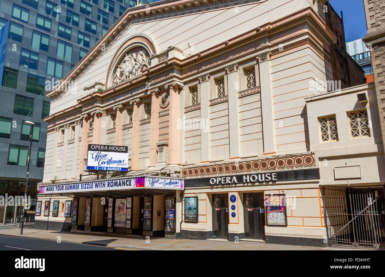 Manchester Opera House sur Quay Street, Manchester Banque D'Images
