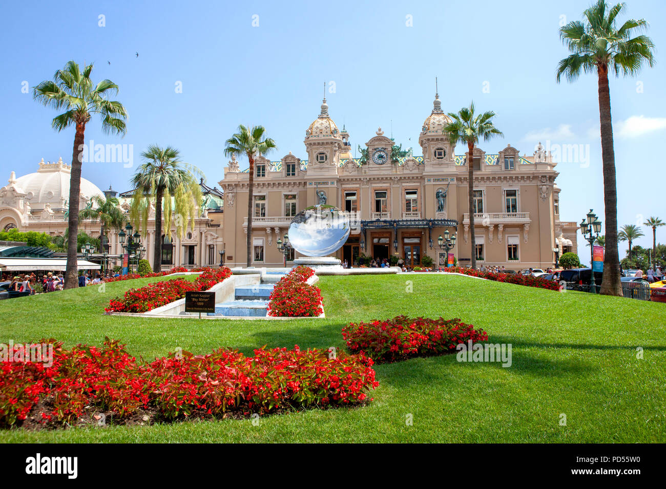 Casino de Monte Carlo à Monaco salon de la Principauté de Monaco Banque D'Images