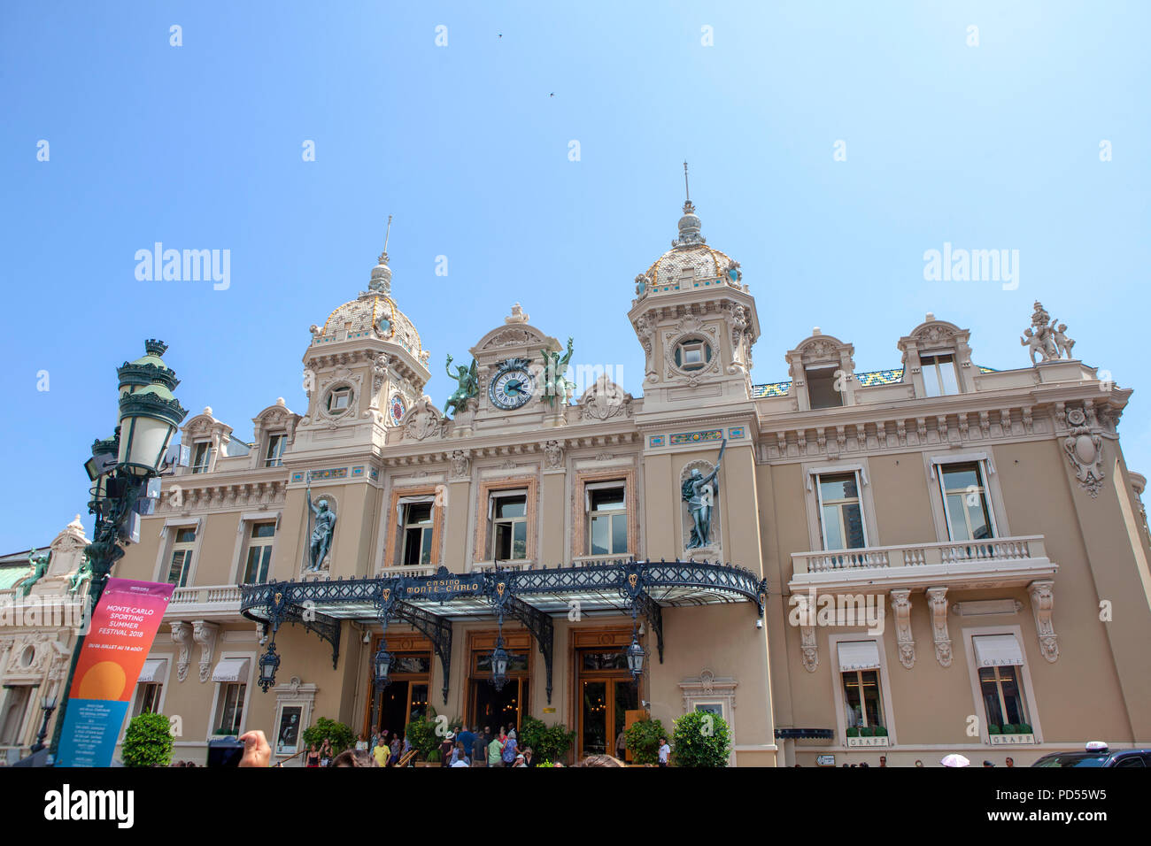 Casino de Monte Carlo à Monaco salon de la Principauté de Monaco Banque D'Images