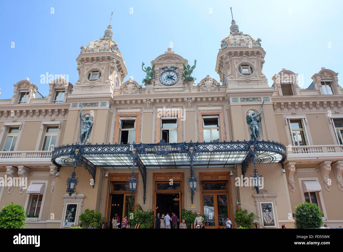 Casino de Monte Carlo à Monaco salon de la Principauté de Monaco Banque D'Images