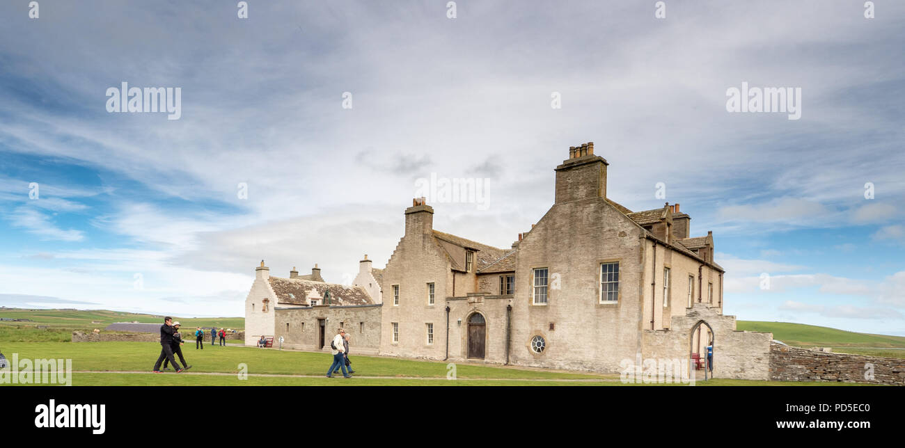 Skaill House sur la baie de Skaill, West Mainland, Orkney Banque D'Images