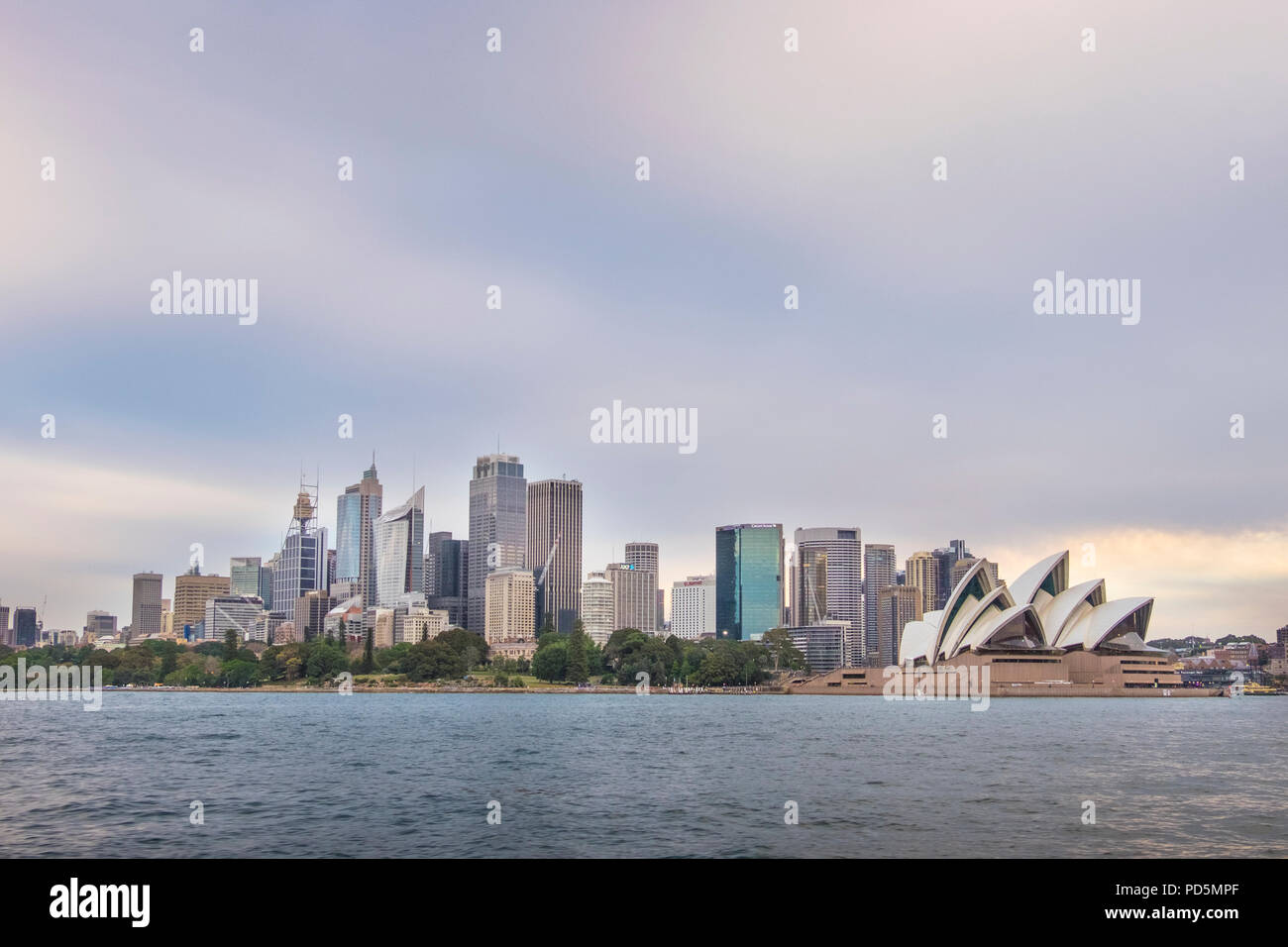 L'Opéra de Sydney, le port de Sydney, Nouvelle-Galles du Sud, Australie Banque D'Images