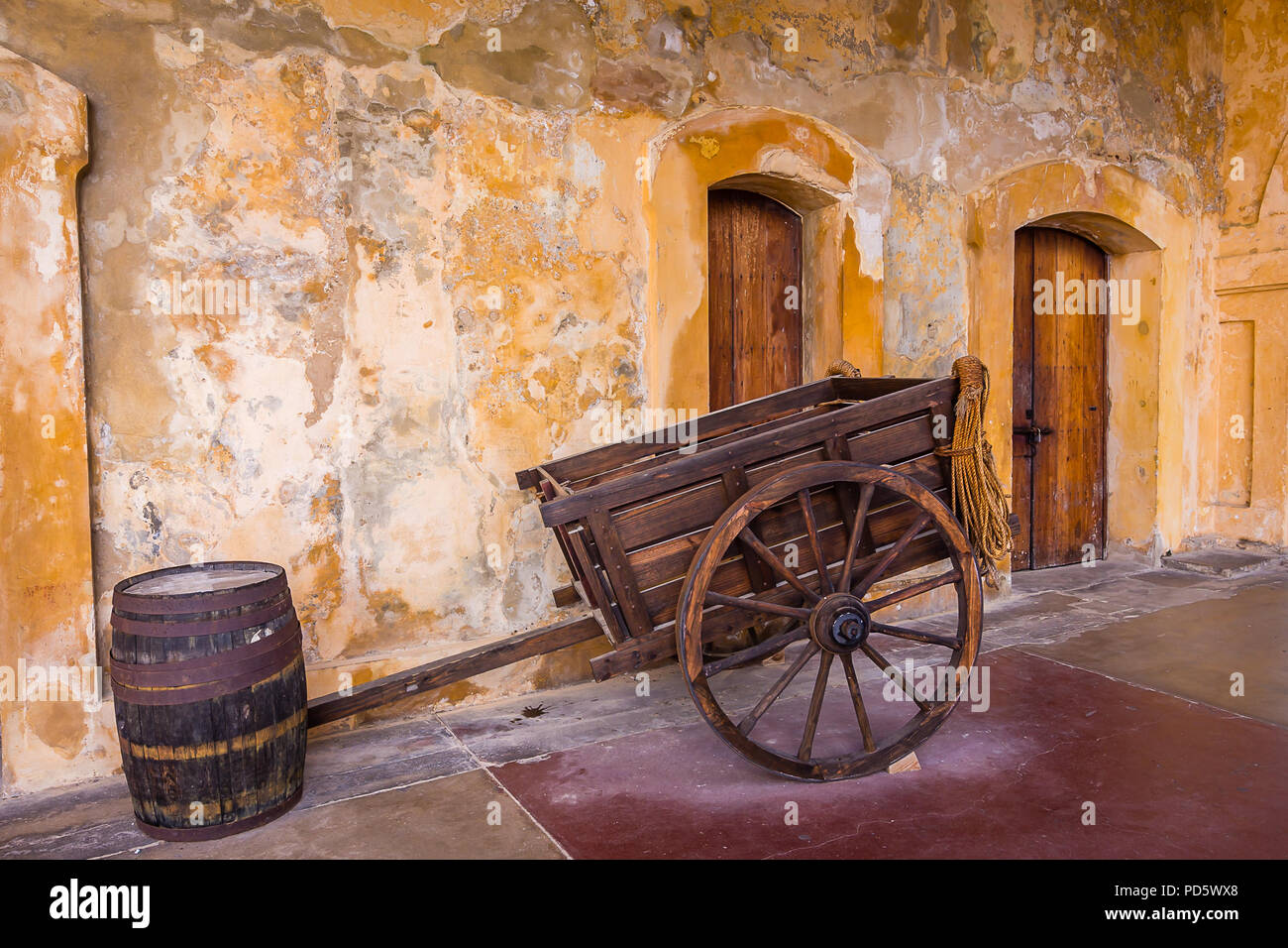 Castillo de San Cristobal Banque D'Images