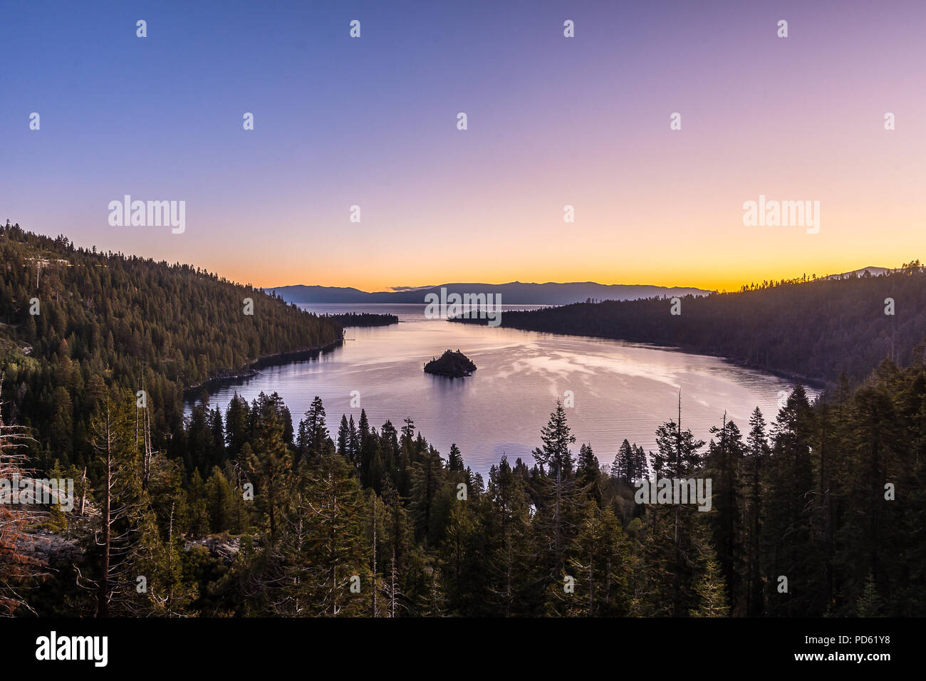 Emerald Bay State Park Banque D'Images
