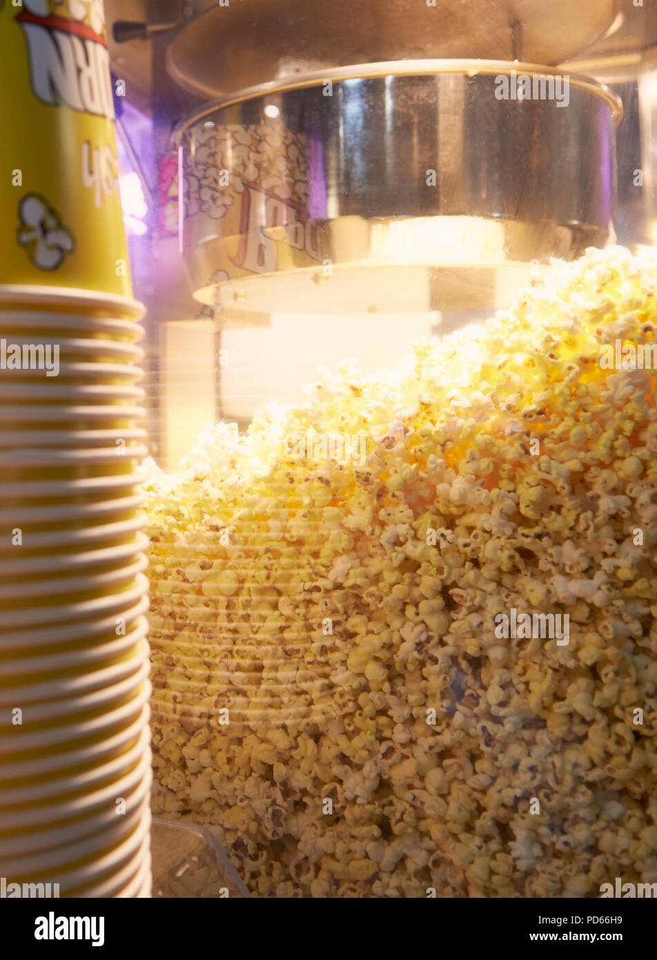 Dans le cinéma d'entraînement Dromana 50s diner. Banque D'Images