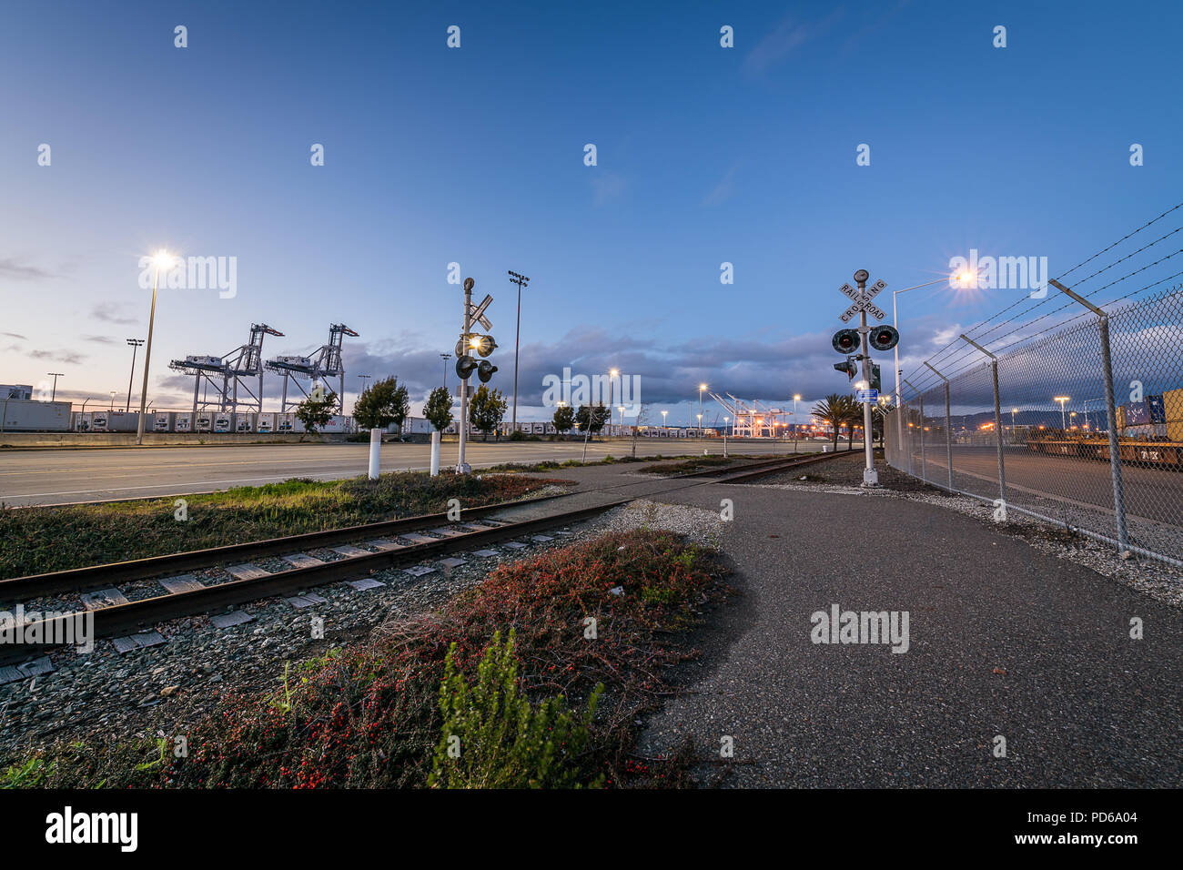 Parc Littoral Port moyen Banque D'Images