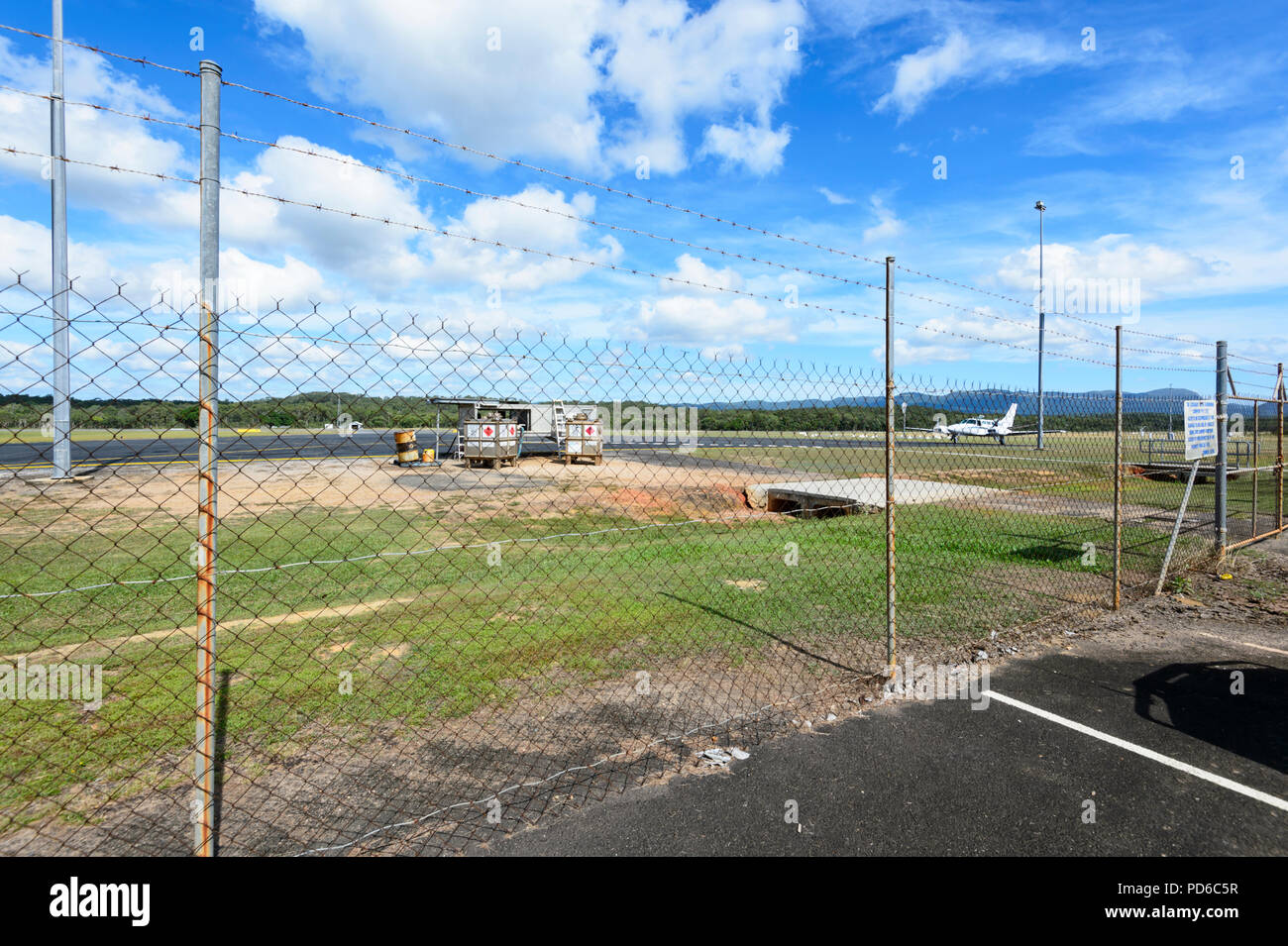 La Seconde Guerre mondiale historique de la rivière Lockhart, l'aéroport de Cape York, Far North Queensland, Queensland, Australie, FNQ Banque D'Images