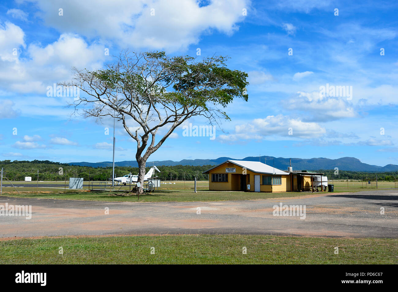 La Seconde Guerre mondiale historique de la rivière Lockhart, l'aéroport de Cape York, Far North Queensland, Queensland, Australie, FNQ Banque D'Images