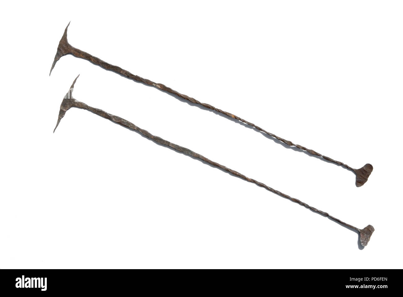 Kissi Pennies Banque D'Images