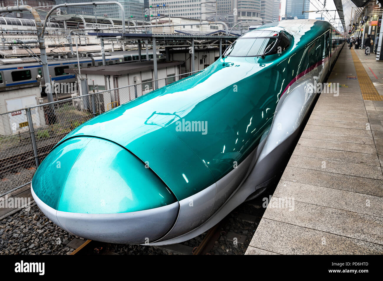 L'île de Honshu, Japon, Tokyo, Kanto, par la gare centrale de Tokyo