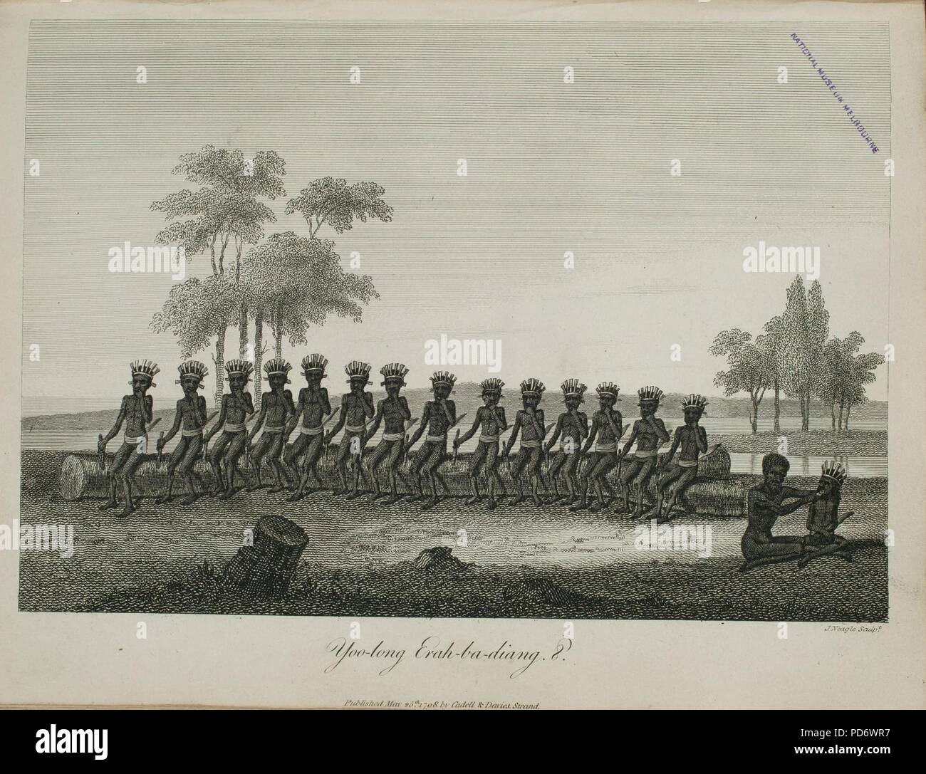 Un compte de la colonie anglaise en Nouvelle Galles du Sud, à partir de sa première colonie en janvier 1788 à août 1801 Banque D'Images