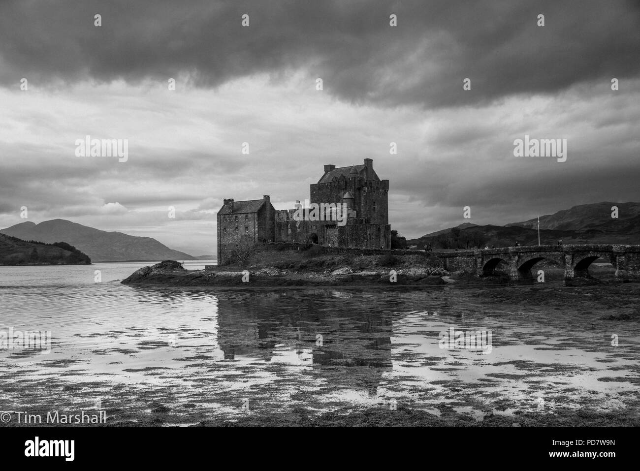 Le Château d'Eilean Donan, Ecosse. UK Banque D'Images