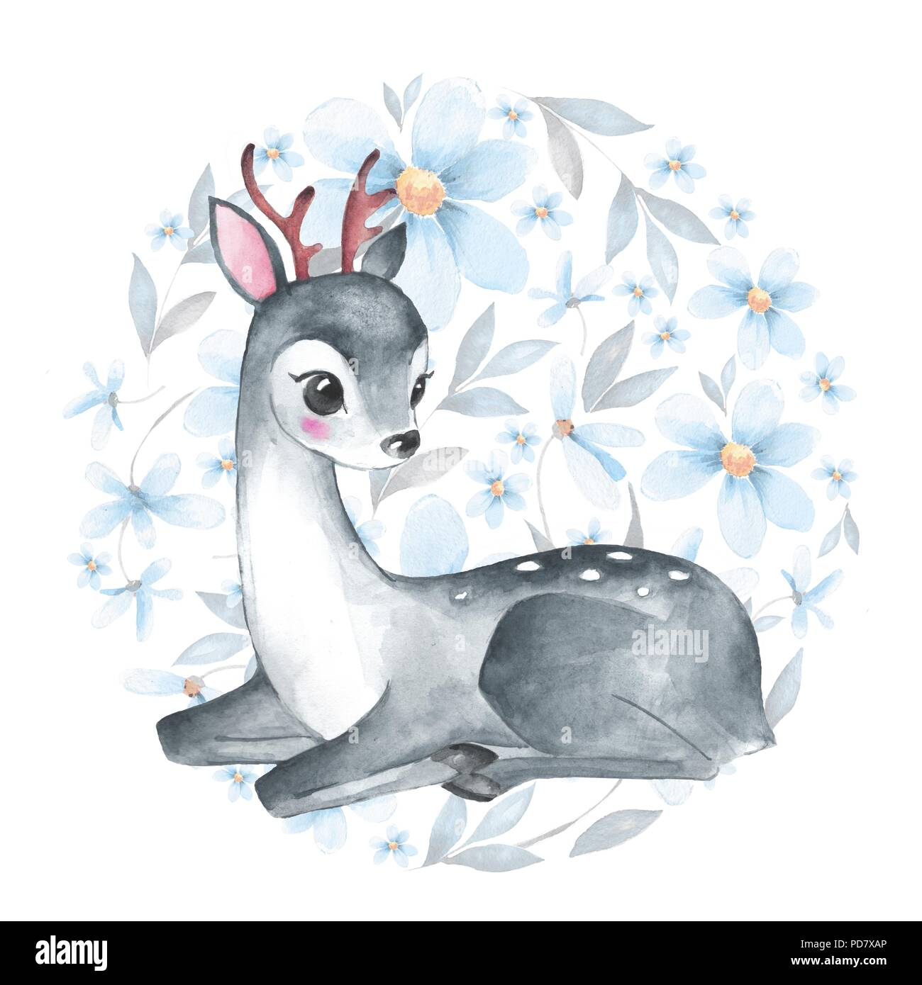 Bebe Chevreuil Mignon Faon Illustration A L Aquarelle Photo Stock Alamy Bebe Chevreuil Mignon Faon Illustration A L Aquarelle Photo Stock Alamy