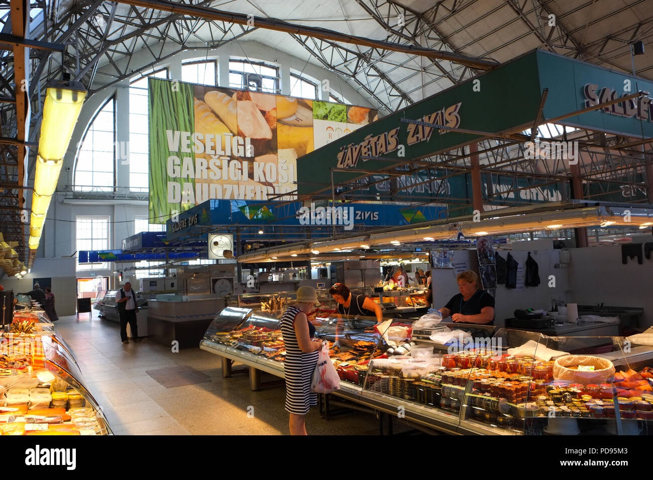Riga, capitale de Lettonie, Août 2018 Banque D'Images