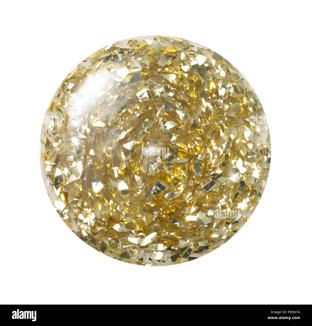 Vernis à ongles métallique de la piscine/vernis Banque D'Images