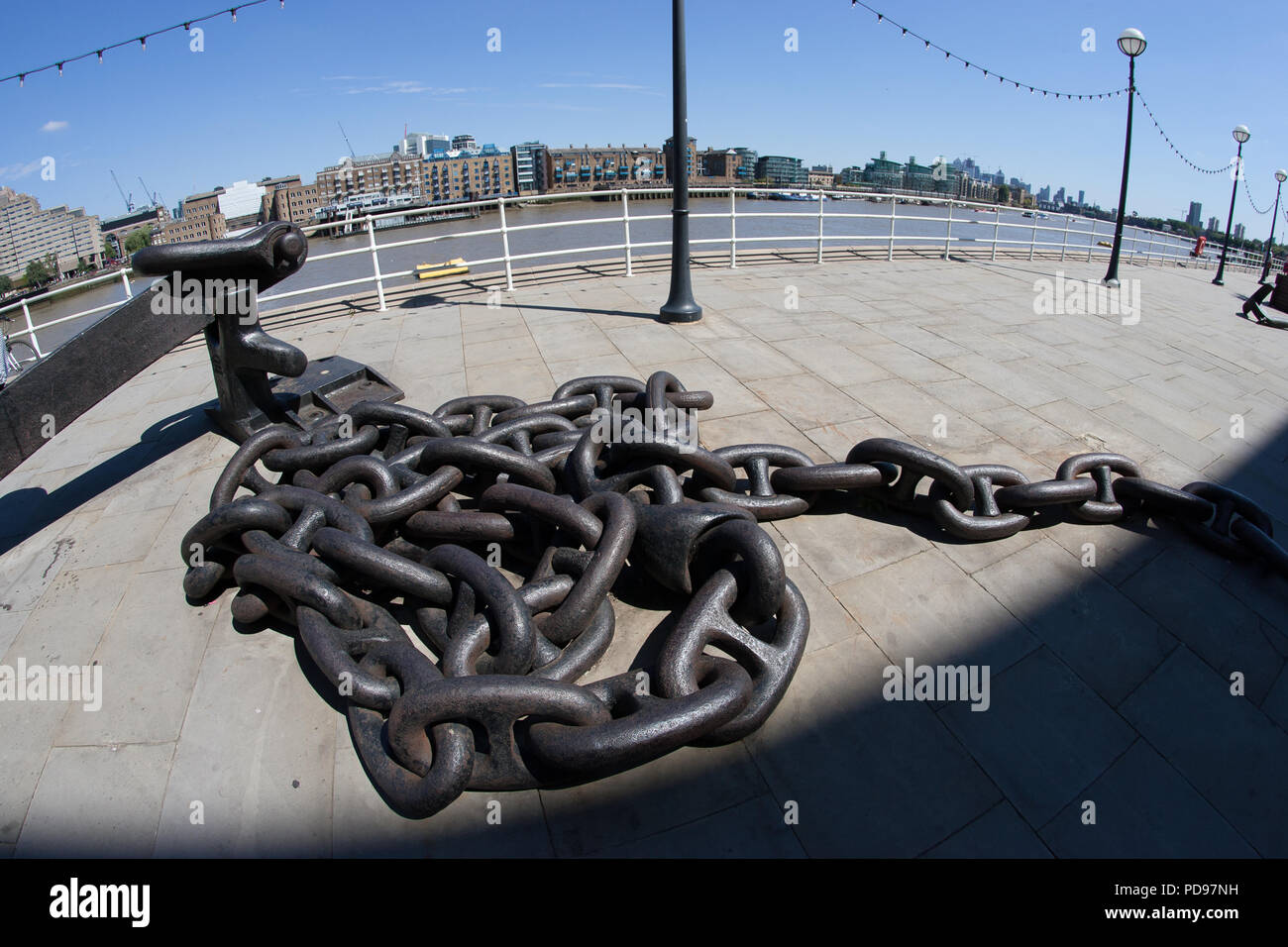 London Docklands St sauveurs Dock area Banque D'Images