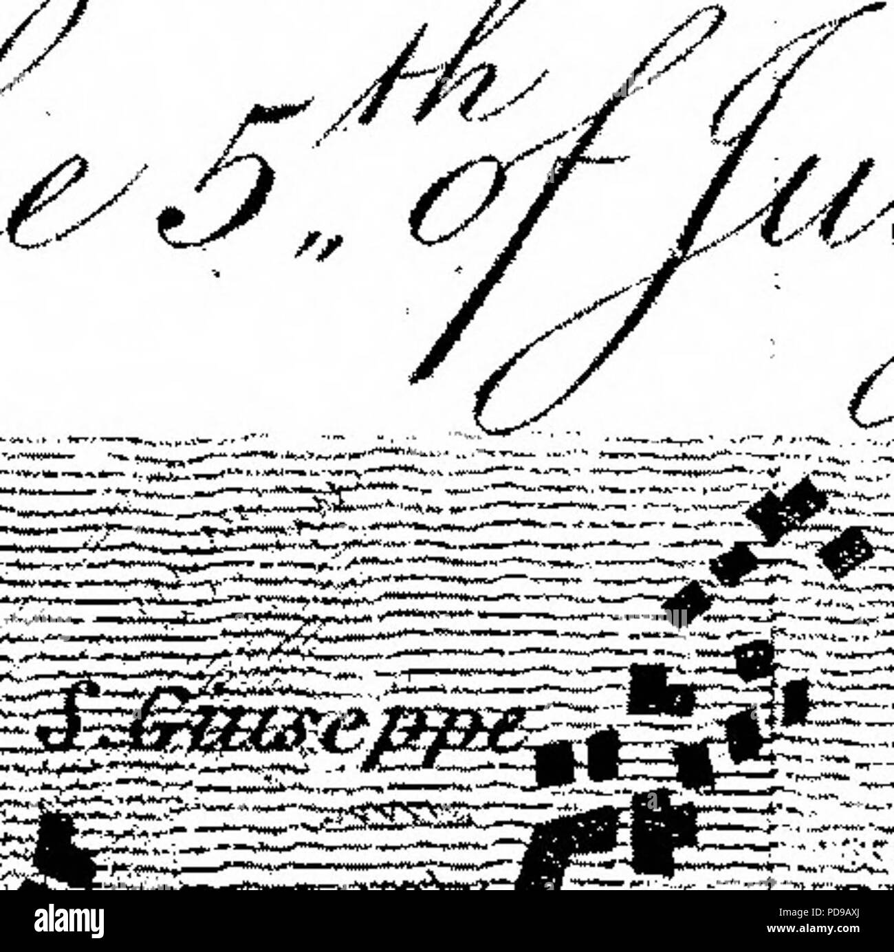 'Un compte de la fin de l'éruption du Vésuve. Dans une lettre du Très Honorable Sir William Hamilton, K. B. F. R. S. à Sir Joseph Banks, Bart. P. R. S.' (1795) Banque D'Images