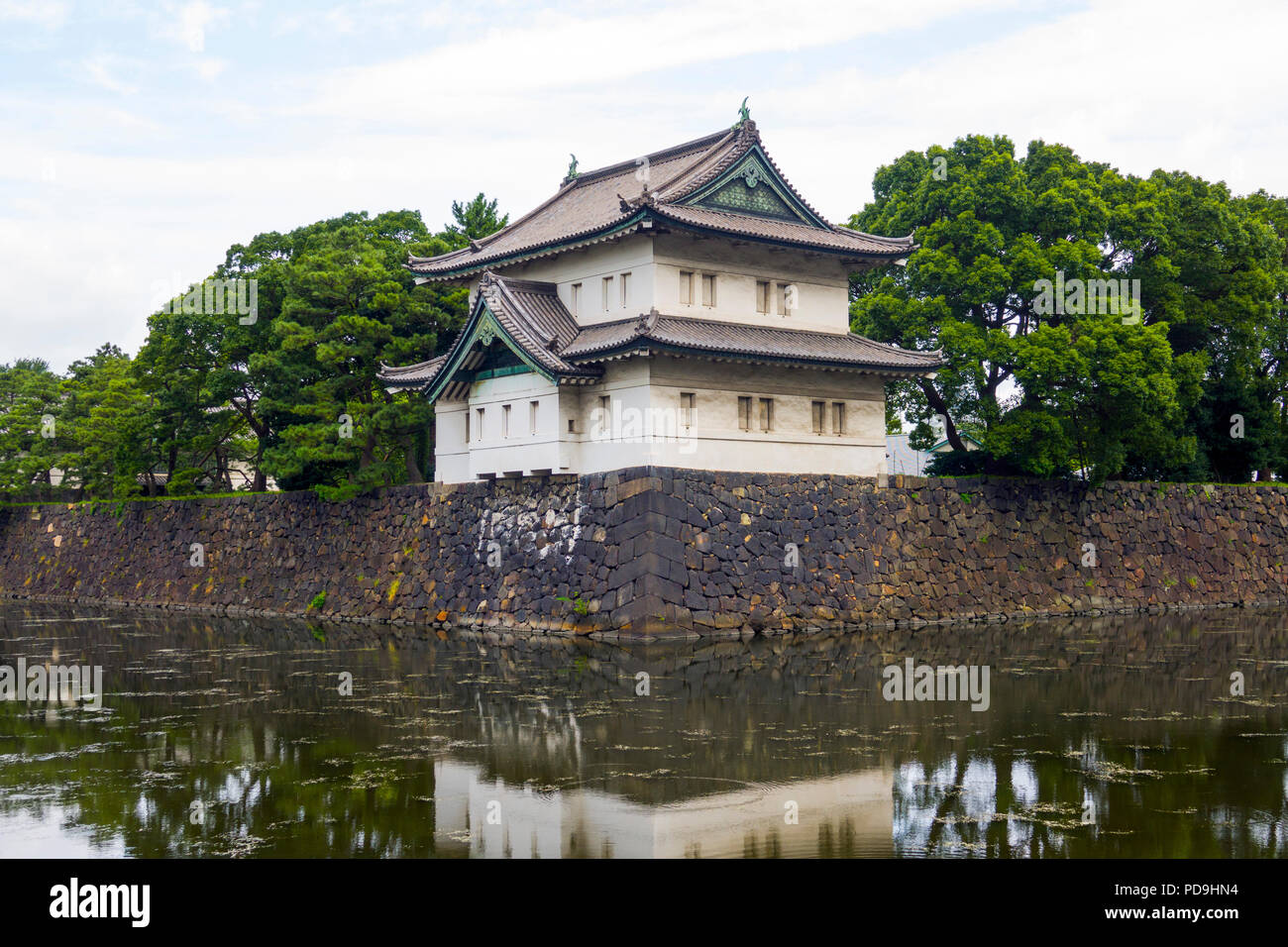 Pagode japonaise Tokyo Japon Asie Banque D'Images