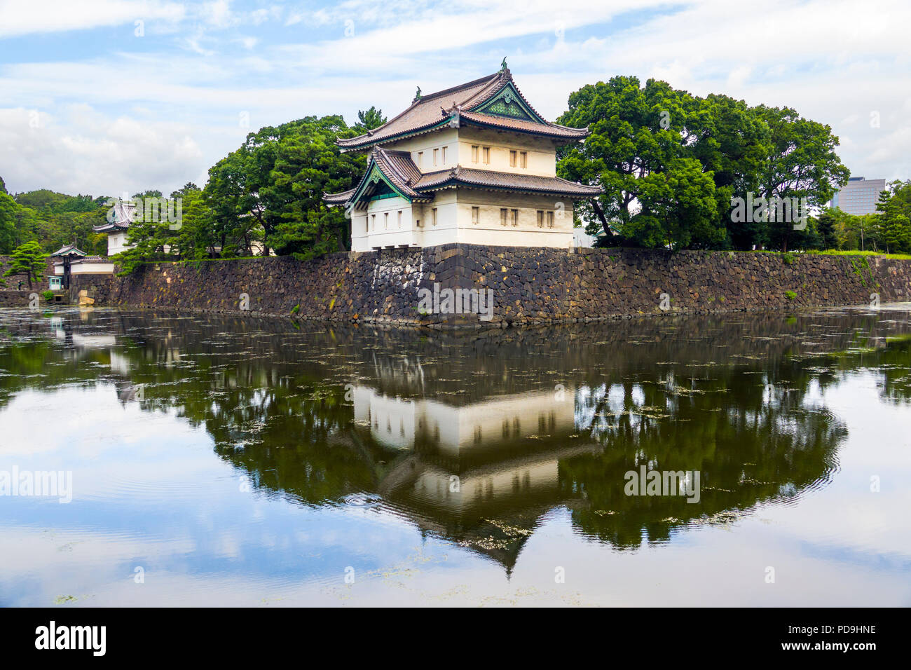Pagode japonaise Tokyo Japon Asie Banque D'Images
