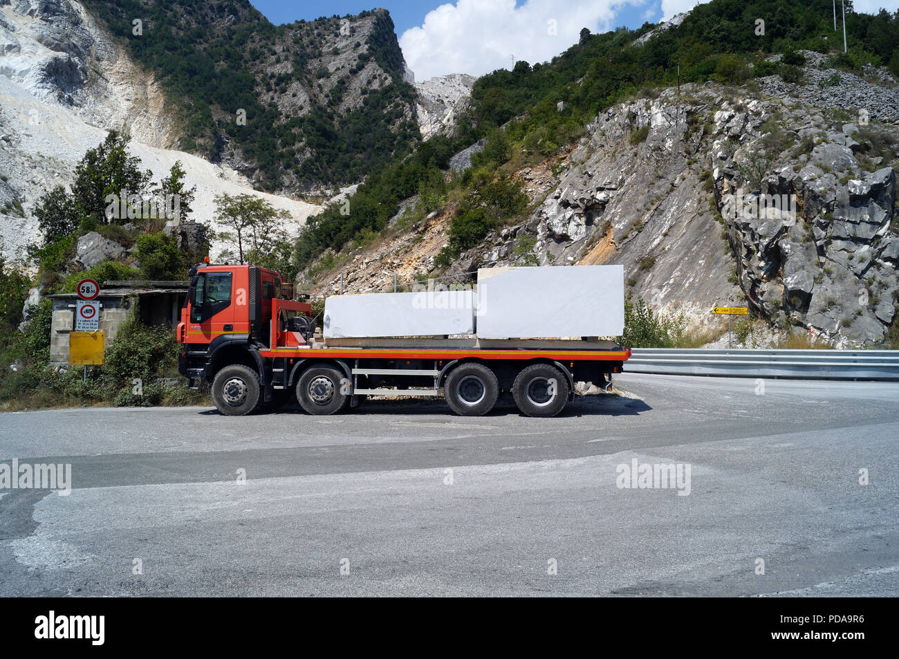 Marbre de Carrare Banque D'Images