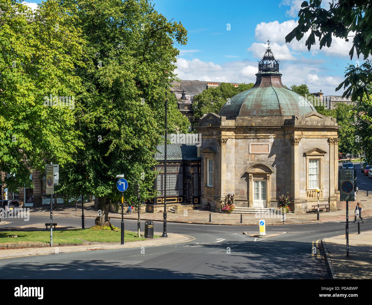 La pompe royale Prix ancien établissement thermal maintenant un musée Harrogate North Yorkshire Angleterre Banque D'Images