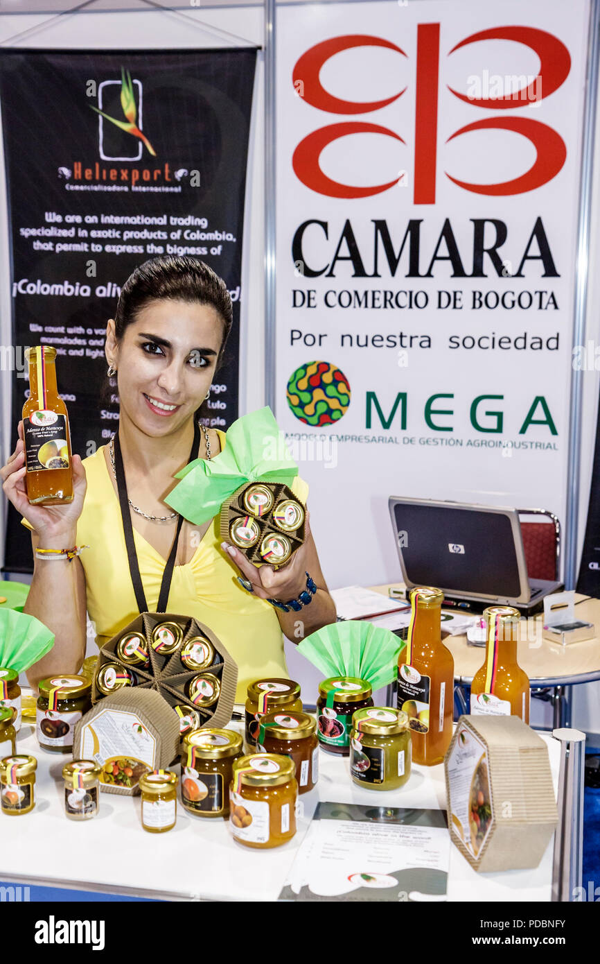 Miami Beach Florida,Convention Center,centre,Inter America Development Bank,banque,BID,réunion annuelle,financement,développement social économique,hispanique Banque D'Images